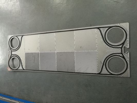 Plate Heat Exchanger Gaskets with 1 to 50kg Weight and Centre To Centre 1227mm 257mm for 2.5m/s Liquid Flow Rate